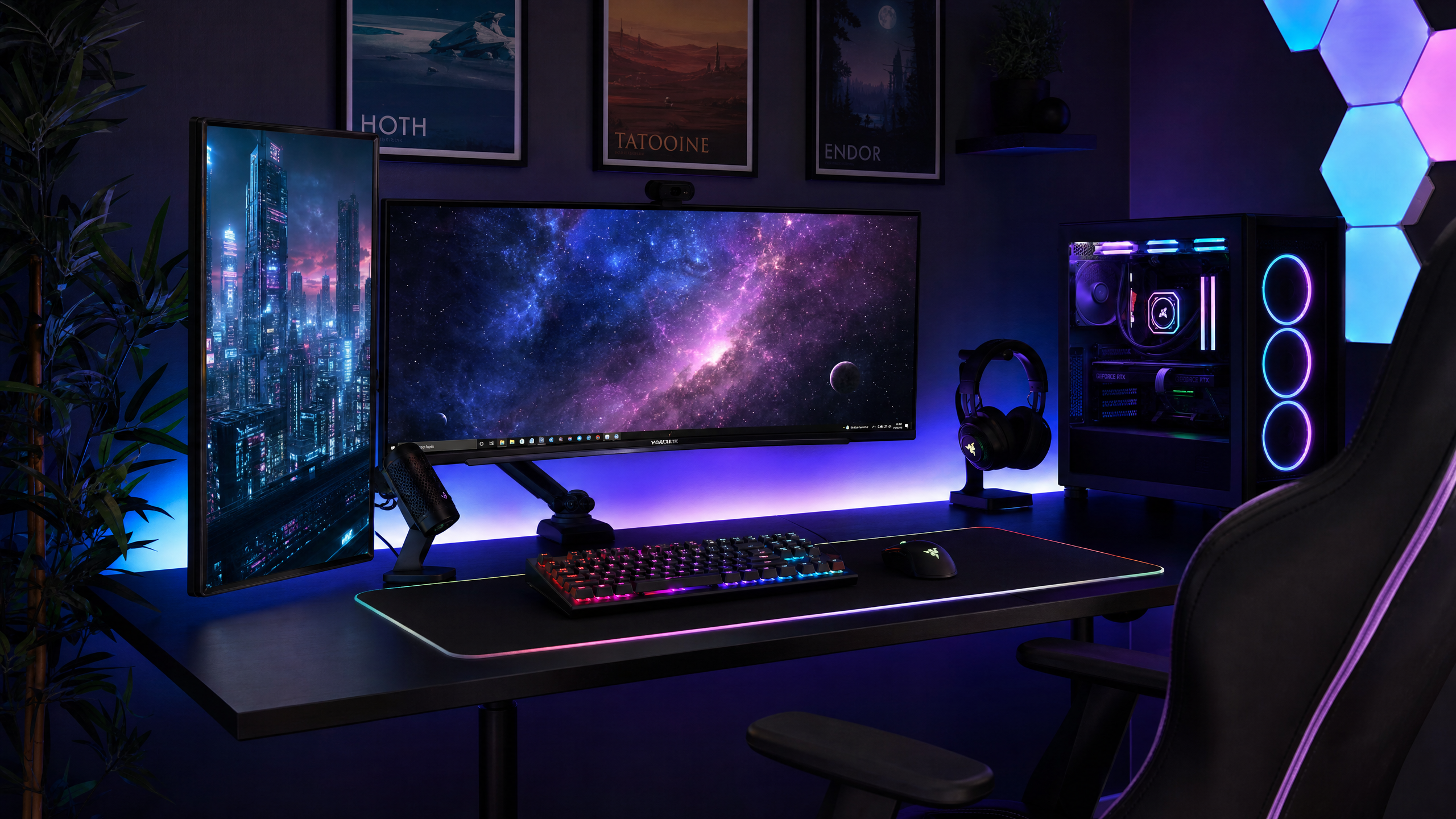 Gaming setup