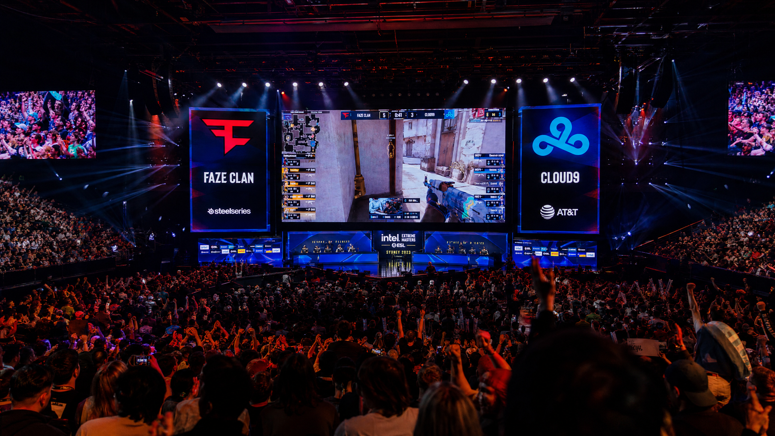 Esports tournament arena